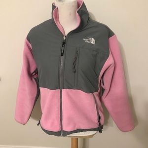 North Face Denali Baby Pink Fleece Jacket